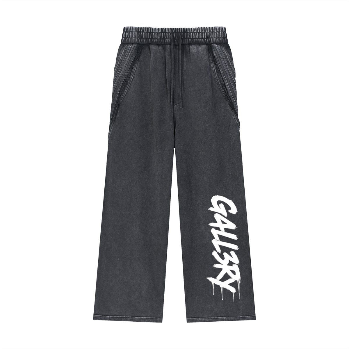 Gallery Raw Edge Sweatpants — Gallery Raw Edge Sweatpants, view 1