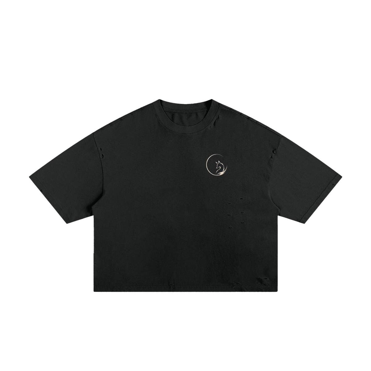 Classic Frayed Boxy Tee