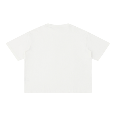 Mineral Wash Boxy Cotton Tee
