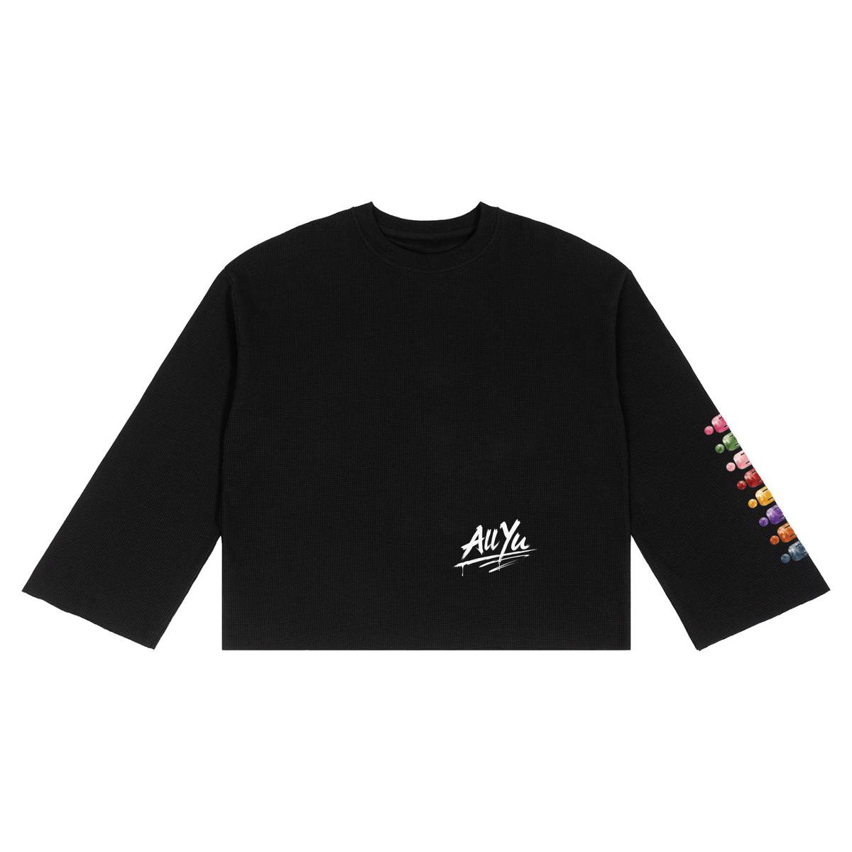 @LLYU Waffle LS Tee — @LLYU Waffle LS Tee, view 1