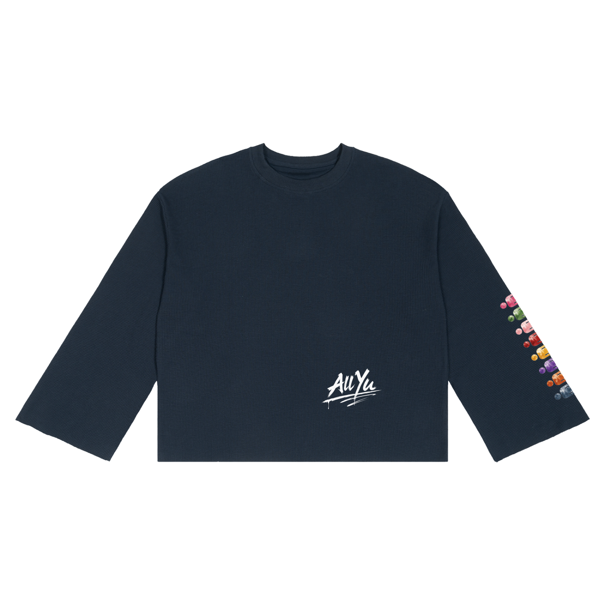 @LLYU Waffle LS Tee — @LLYU Waffle LS Tee, view 5