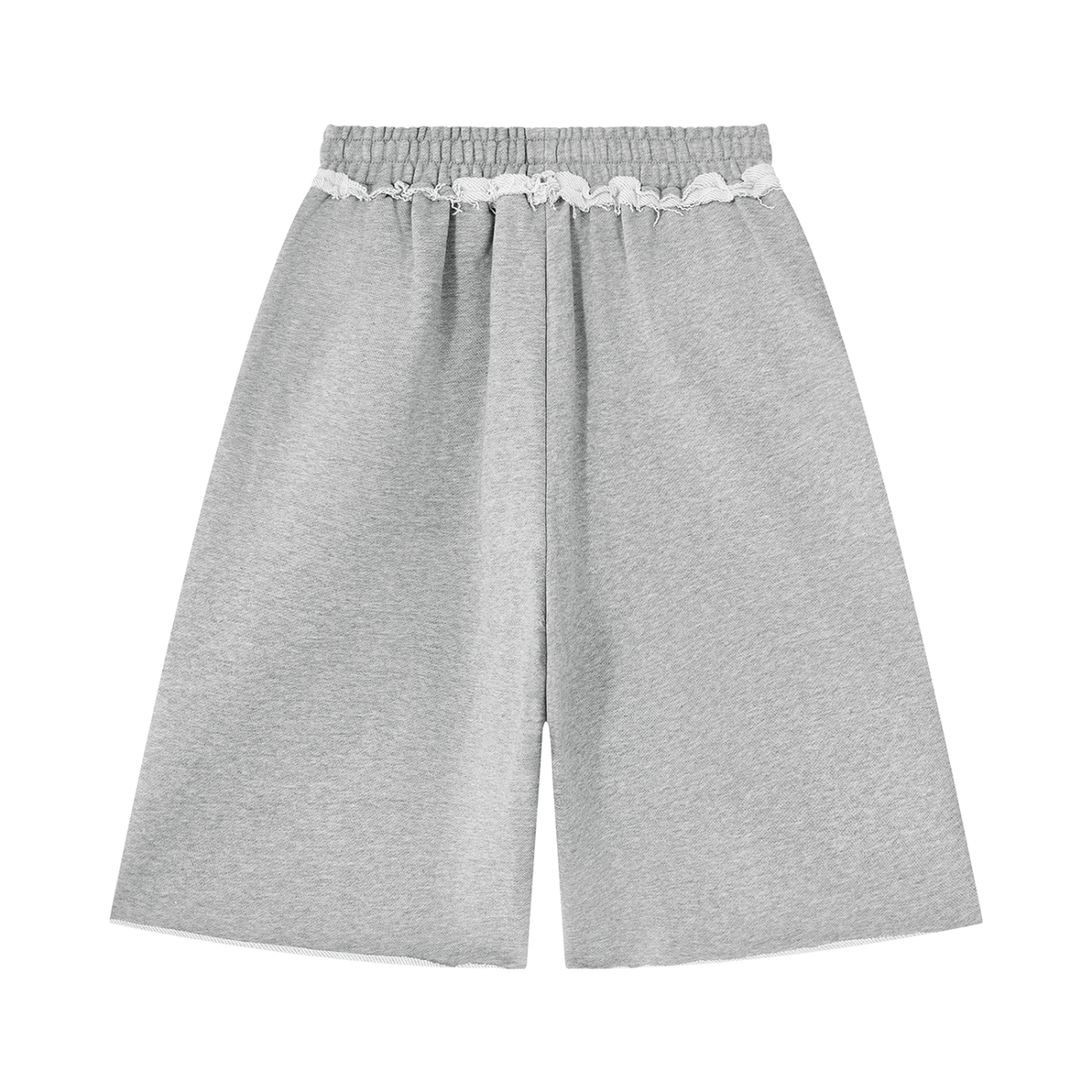 Raw Edge Sweat Shorts — Raw Edge Sweat Shorts, view 4